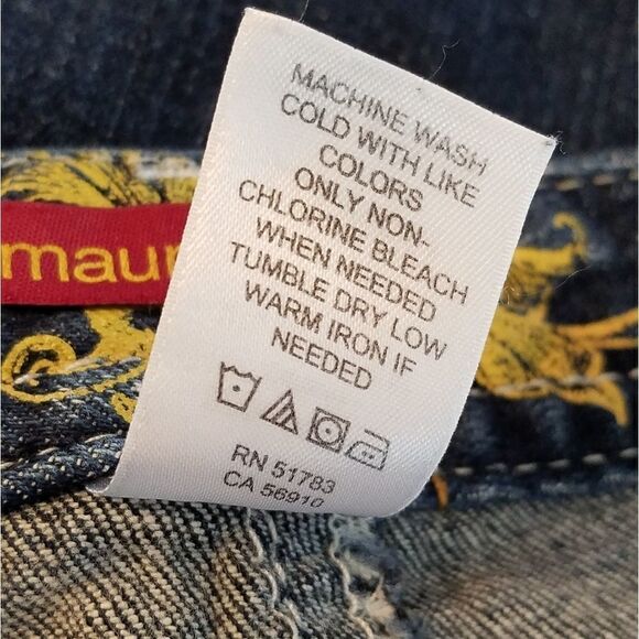 EUC Maurices Cuffed Capri Jeans - Picture 3 of 8